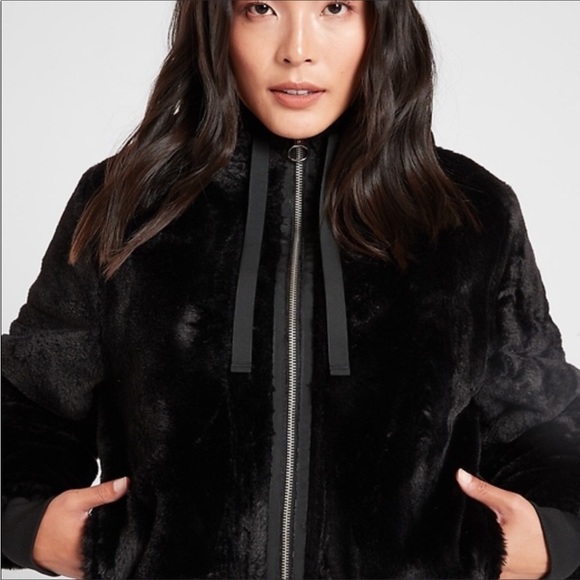 NWT Athleta Ritual Jacket - black - Picture 5 of 8